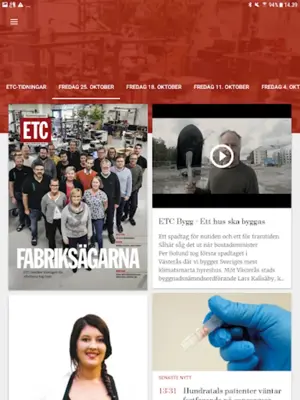 ETC-tidningarna android App screenshot 0